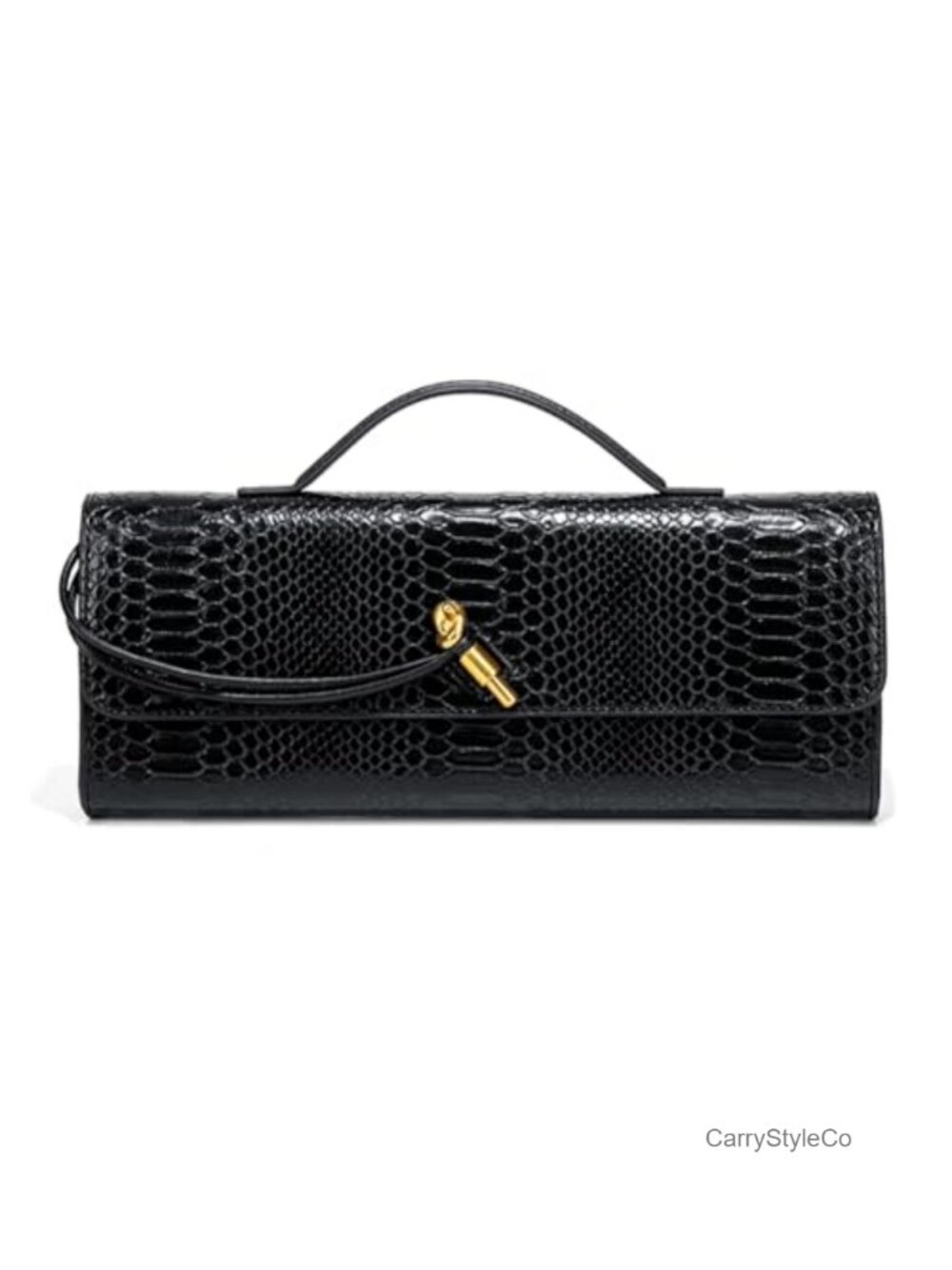 Crocodile Print Leather Clutch Evening Handbag Crossbody Tote Bag